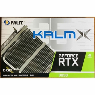 エヌビディア(NVIDIA)のPalit GeForce RTX 3050 KalmX 6GB ファンレス(PCパーツ)