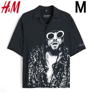 エイチアンドエム(H&M)の新品 H&M × カートコバーン NIRVANA コラボ シャツ M(シャツ)