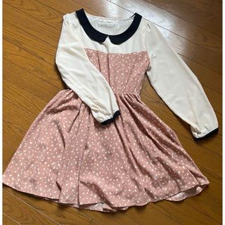 マジェスティックレゴン(MAJESTIC LEGON)のmajestic legon ワンピース　オシャレ(ひざ丈ワンピース)