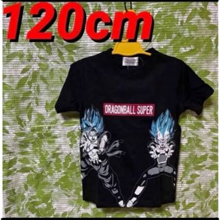 ドラゴンボール(ドラゴンボール)の120cm☆ドラゴンボール超★子供用Tシャツ★黒★孫悟空/ベジータ(Tシャツ/カットソー)