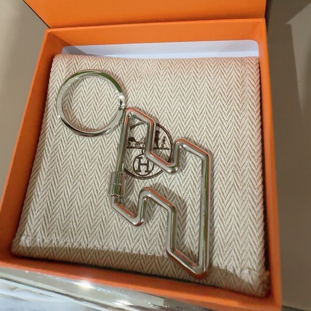 HERMES - エルメス HERMES キーリング キーホルダー H トゥ HERMES - エルメス HERMES キーリング キーホルダー H トゥ