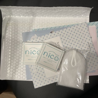 NICO - nico 石鹸2個セット　泡立てネット付き