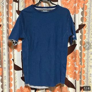 チャンピオン(Champion)のChampion チャンピオン　トップス　半袖　デニムTシャツ　メンズ　M 夏(Tシャツ/カットソー(半袖/袖なし))