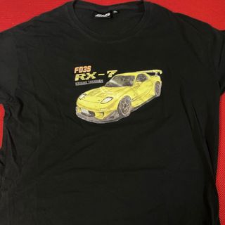 イニシャルDのRX-7Tシャツ(Tシャツ/カットソー(半袖/袖なし))