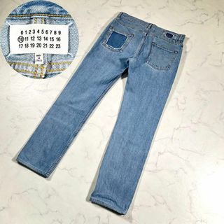 【極美品】Maison Margiela 再構築　ダメージ加工　デニムパンツ(デニム/ジーンズ)