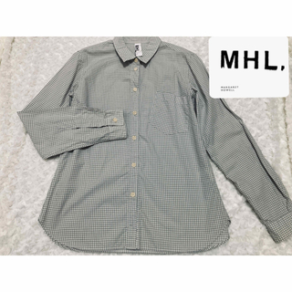MHL. - 美品  MHL  マーガレットハウエル  チェック長袖シャツ