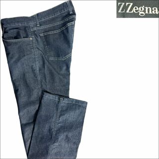 エルメネジルドゼニア(Ermenegildo Zegna)のJ7298 美品 エルメネジルドゼニア ストレッチデニムトラウザー 32R(デニム/ジーンズ)