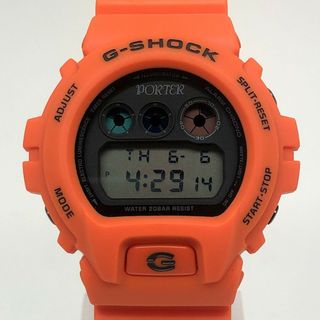 ジーショック(G-SHOCK)のG-SHOCK CASIO カシオ DW-6900 PORTER×G-SHOCK 35th ポーター×ジーショック35周年記念 2018年限定モデル オレンジ(腕時計(デジタル))