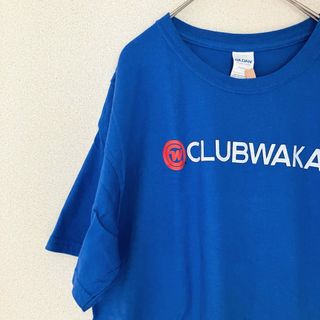 ギルタン(GILDAN)のGILDAN ギルダン メンズ  半袖 Tシャツ ブルー Lサイズ ＵＳＡ 古着(Tシャツ/カットソー(半袖/袖なし))