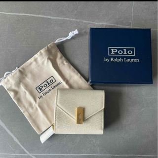 ポロラルフローレン(POLO RALPH LAUREN)のPOLO　BY　Ralph Lauren　コンパクトウォレット　ホワイト(財布)