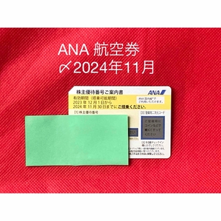 【現物発送 〆2024年11月】ANA 航空券 株主優待