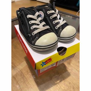 コンバース(CONVERSE)のコンバース　黒　13.5㎝(スニーカー)