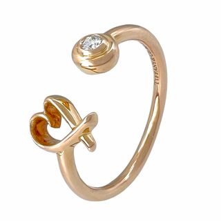 ティファニー(Tiffany & Co.)のティファニー　リング　パロマピカソ　ダイヤ　750　K18　PG　11号　指輪(リング(指輪))