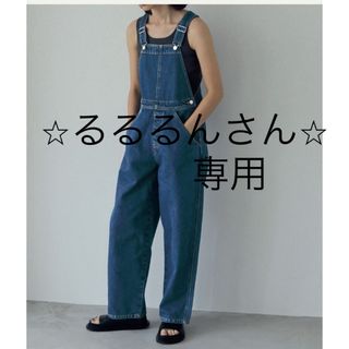 トゥデイフル(TODAYFUL)のDenim Overall新作☆anuke☆38(サロペット/オーバーオール)