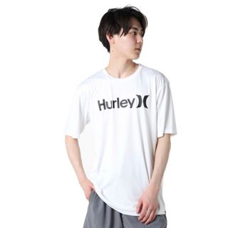 ハーレー(Hurley)のハーレー　ラッシュガード Tシャツ MRG2100007 ホワイト　サイズM(Tシャツ/カットソー(半袖/袖なし))