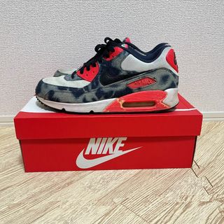 ナイキ(NIKE)のNIKE AIR MAX 90 ATMOS エアマックス90 アトモス デニム(スニーカー)