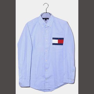 トミーヒルフィガー(TOMMY HILFIGER)のトミーヒルフィガー オックスフォード 長袖 ボタンダウンシャツ L(シャツ)