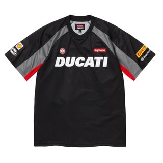 シュプリーム(Supreme)のSupreme×Ducati Soccer Jersey 黒M(その他)