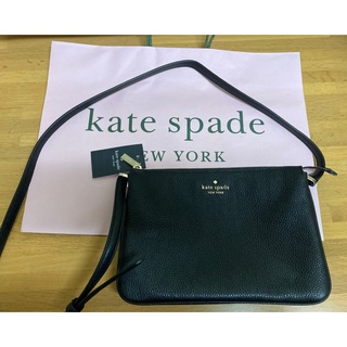 ケイトスペードニューヨーク(kate spade new york)の新品未使用　kate spade 本革ショルダーバッグ(ショルダーバッグ)
