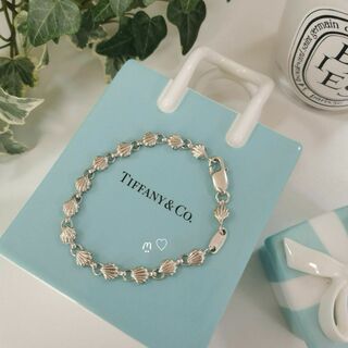 Tiffany & Co. - ティファニー　シェルチェーンブレスレット　シルバー　貝殻モチーフ　海　希少レア