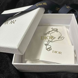 Dior - Dior Petit CD ネックレス シルバー