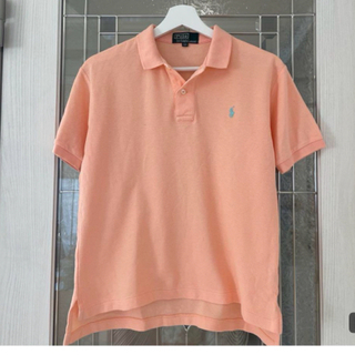 ポロラルフローレン　ポロシャツ　シャーベットオレンジ　160サイズ
