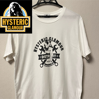 HYSTERIC GLAMOUR - Hysteric Glamour Detroit Girl Tee White