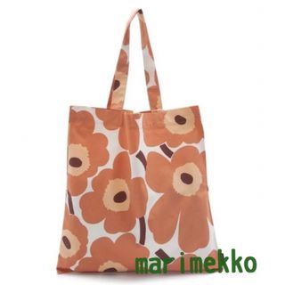 マリメッコ(marimekko)の新品　marimekko マリメッコ　トートバッグ　　アプリコット　エコバッグ(トートバッグ)