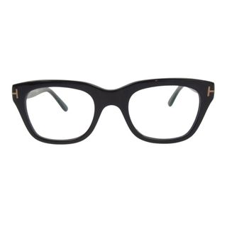 TOM FORD - TOM FORD トムフォード メガネ TF5178 アジアンフィット ウエリントン メガネ 眼鏡  ブラック系 50□21【中古】