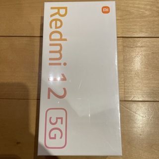「Xiaomi Redmi 12 5G A401XM スカイブルー　新品未開封(スマートフォン本体)