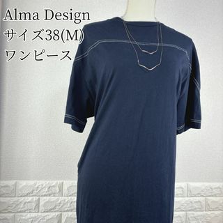 Alma Design size M ワンピース　半袖(ひざ丈ワンピース)