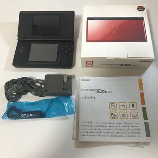 ニンテンドーDS(ニンテンドーDS)のNintendo DS ニンテンド-DS LITE クリムゾン/ブラック(携帯用ゲーム機本体)