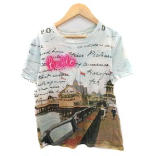 ポールスミス(Paul Smith)のポールスミス Tシャツ カットソー 半袖 ラウンドネック プリント M(Tシャツ(半袖/袖なし))