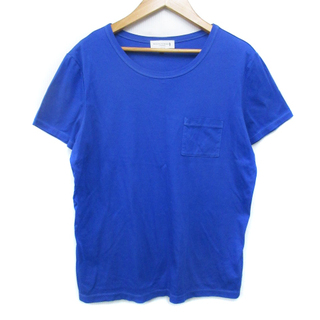 マッキントッシュ ロンドン Tシャツ カットソー 半袖無地 40 L 青(Tシャツ(半袖/袖なし))