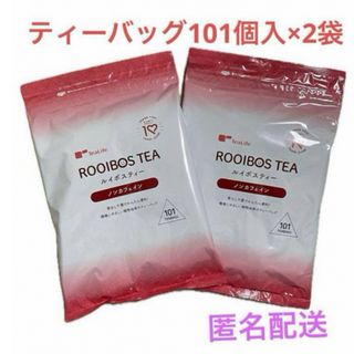 ティーライフ(Tea Life)のティーライフ ルイボスティー 101包　2袋　ノンカフェイン(茶)