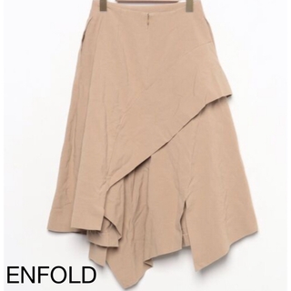ENFOLD - エンフォルドENFOLD変形ラップスカート