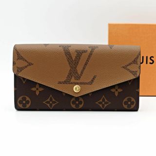 ルイヴィトン(LOUIS VUITTON)のルイヴィトン ポルトフォイユサラ 長財布 モノグラム ジャイアント リバース(財布)