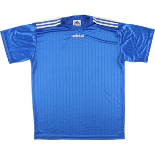 アディダス(adidas)の古着 90年代 アディダス adidas サッカーユニフォーム ゲームシャツ カナダ製 メンズXL ヴィンテージ /eaa454341(Tシャツ/カットソー(半袖/袖なし))