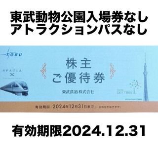 東武鉄道株主優待（一部使用済み）