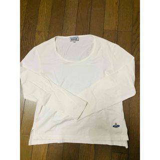 ヴィヴィアンウエストウッド(Vivienne Westwood)の即日発送　美品　44 ヴィヴィアンウエストウッド　メン　白　ロングTシャツ(Tシャツ/カットソー(七分/長袖))