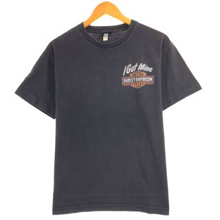 ハーレーダビッドソン(Harley Davidson)の古着 ハーレーダビッドソン Harley-Davidson バックプリント モーターサイクル バイクTシャツ メンズM  /eaa437292(Tシャツ/カットソー(半袖/袖なし))