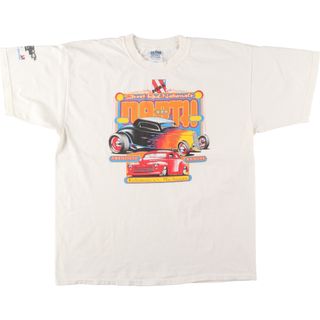 古着 00年代 ギルダン GILDAN モーターサイクル バイクTシャツ メンズXL /eaa432475(Tシャツ/カットソー(半袖/袖なし))