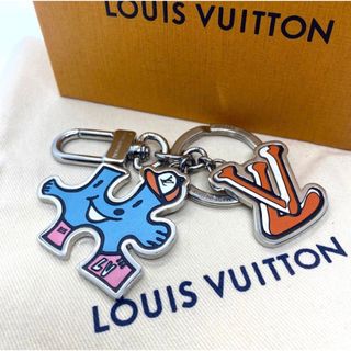 ルイヴィトン(LOUIS VUITTON)のルイヴィトン ポルトクレ LVパズル MP3453 バッグチャーム キーホルダー(キーホルダー)