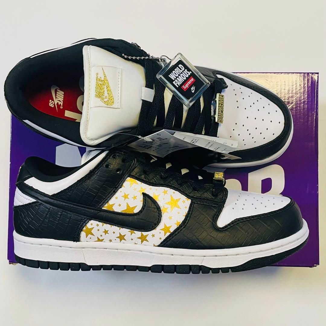 Supreme - SUPREME × NIKE SB DUNK LOW GOLD STARS 26の通販 by Supreme - SUPREME × NIKE SB DUNK LOW GOLD STARS 26の通販 by