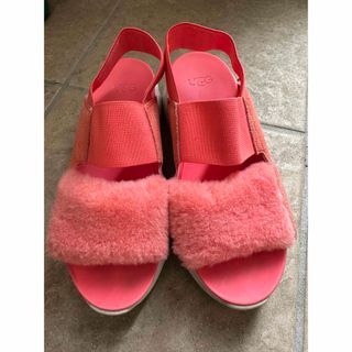 アグ(UGG)のUGG ファー サンダル(サンダル)