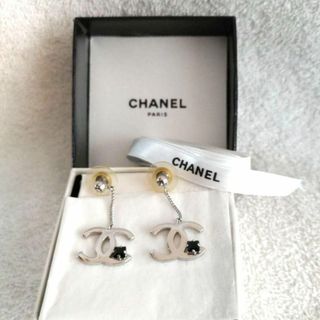 シャネル(CHANEL)のシャネル　ピアス　ココマーク　ピアス　シルバー(ピアス)