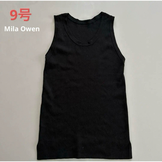 ミラオーウェン(Mila Owen)の【Mila Owen】ノースリーブニット サイズ0(9号)(ニット/セーター)