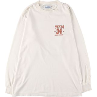 古着 90年代 DISCUS ATHLETIC バックプリント ロングTシャツ ロンT USA製 メンズL ヴィンテージ /eaa448098(Tシャツ/カットソー(半袖/袖なし))