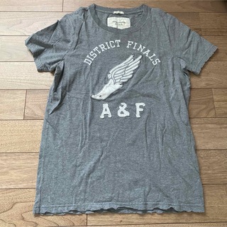 アバクロンビーアンドフィッチ(Abercrombie&Fitch)のAbercrombie&Fitch アバクロ メンズ Tシャツ グレー M(Tシャツ/カットソー(半袖/袖なし))