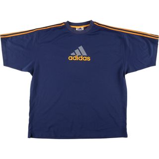 アディダス(adidas)の古着 90年代 アディダス adidas サッカーユニフォーム ゲームシャツ メンズXXL ヴィンテージ /eaa454343(Tシャツ/カットソー(半袖/袖なし))